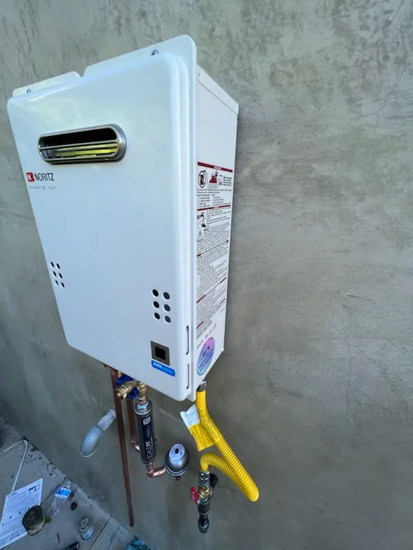 Tankless water heater installation for Havelock homes